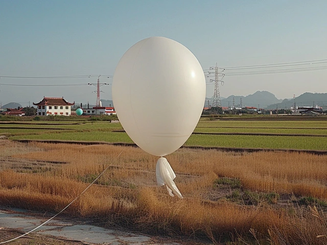 Globos con Basura de Corea del Norte Interrumpen el Tráfico Aéreo en el Sur