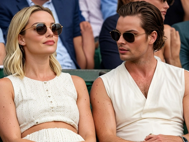 Margot Robbie deslumbra con su embarazo en Wimbledon: un día inolvidable en el tenis