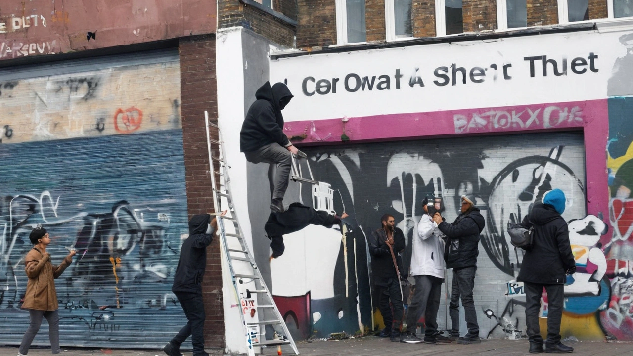 Robo de Obra de Banksy en el Zoológico de Londres: 'Lobo con Antena Parabólica' Sustraído