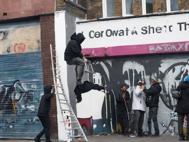 Robo de Obra de Banksy en el Zoológico de Londres: 'Lobo con Antena Parabólica' Sustraído