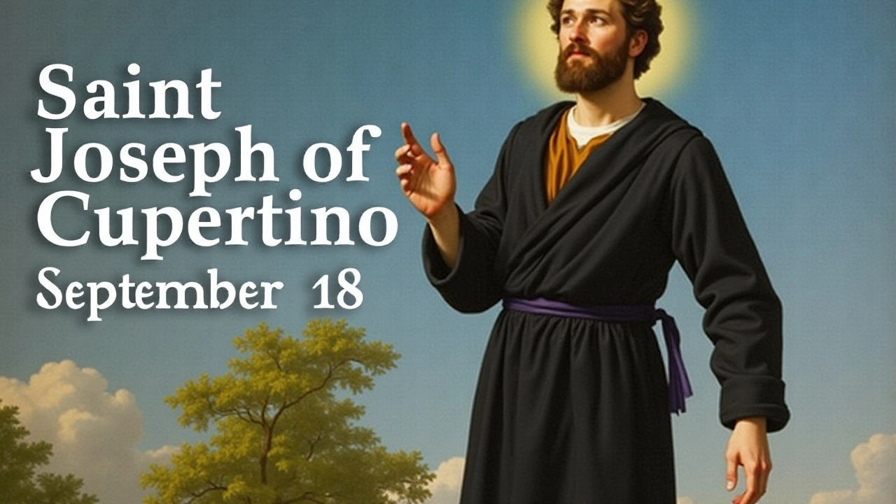 Conoce al Santo del Día: San José de Cupertino y Otros Santos Celebrados el 18 de Septiembre