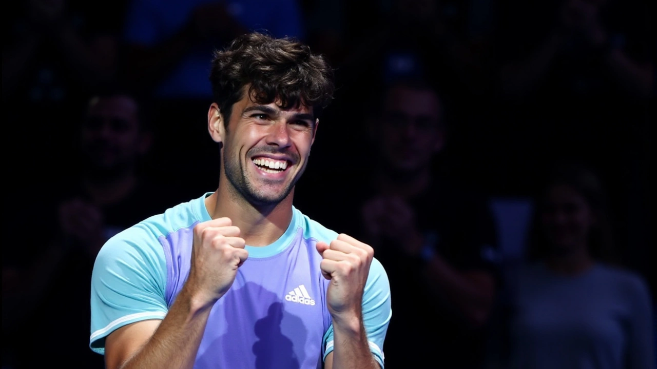 Carlos Alcaraz supera problemas de salud y vence a Rublev en las Finales ATP de Turín