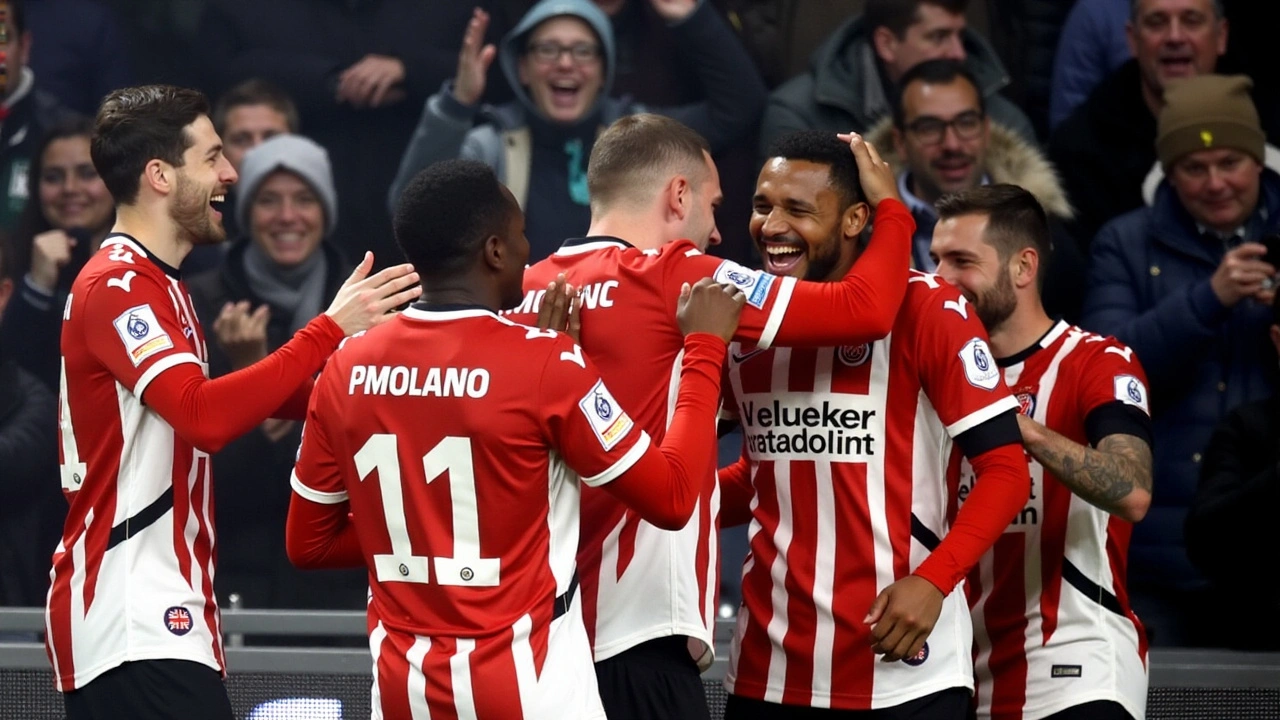 Malik Tillman Brilla en la Goleada del PSV sobre el Girona 4-0 en la Champions League