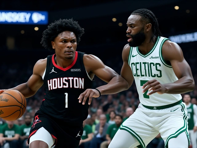 Los Celtics caen por 128-101 ante los Rockets en derrota abrumadora en casa