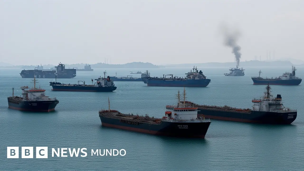 EEUU bloquea flota fantasma de Venezuela, al borde de la paralización petrolera